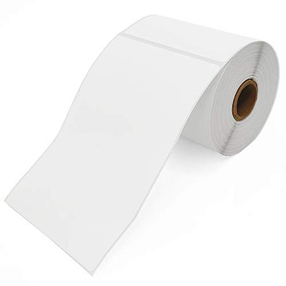 OnlineLabels 4" x 6" Thermal Transfer Labels - 1" Core - 1 Roll - size: 1 Roll
