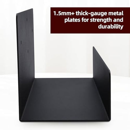 UPS Mount Metal Rack Wall Mounted for Uninterruptible Power Supply Compatible with APC CyberPower (5" H x 4.4" W x 10" D)