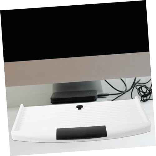 Uonlytech Under Desk Keyboard Tray Ergonomic Slide Out Keyboard Holder with Sturdy Clamp Mount Space Saving Design for Home and Office Use Reduces Hand Fatigue