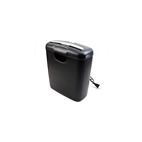 Mini Paper Shredder- Shredders Small Office Shredder Home Electric Strip Black Automatic Feed