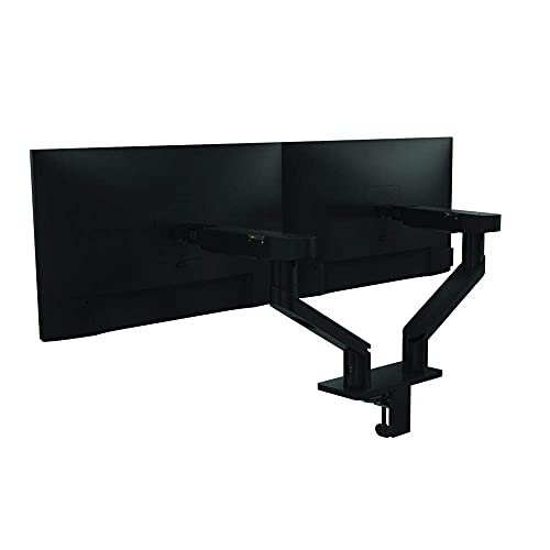 Dell Dual Monitor Arm MDA20, Full Motion, 3 Year Warranty | 22 Lbs Max, Tilt, Swivel, Black, MDA20 - style: MDA20