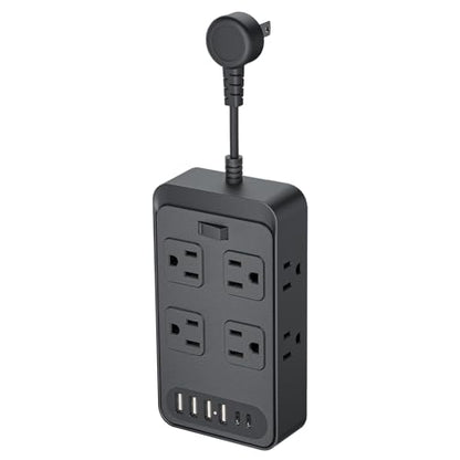 14-in-1 Short Extension Cord Non-Surge Protector for CruiseShip