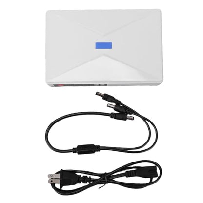 LICAEVEY Mini UPS 8800mAh Battery Backup Uninterruptible Power Supply for WiFi Router, DC Router Backup Battery, Protection for Modem Internet, Home Office Security System (US Plug)