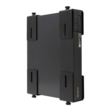 HumanCentric Adjustable Device Wall Mount, Cable Box & Modem Bracket | Adjustable Wall Adapter for Small, Wide & Narrow Devices, Cable Boxes, Modems, DVD Players, Mount on Wall Behind TV - size: Medium & Large