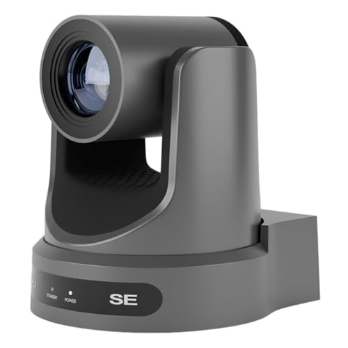 PTZOptics Move SE 20x 1080p Full HD PTZ Auto-Tracking Pan Tilt Zoom Camera | Live Streaming, Video Production