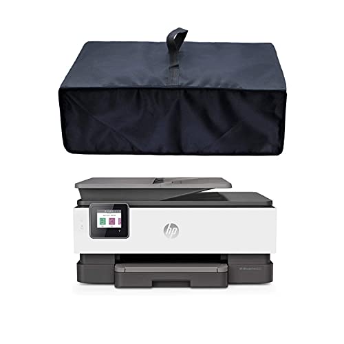 Nylon Fabric Printer Dust Cover Compatible with HP OfficeJet Pro 8015e/8125e/8135e/8025e/8035e/9015e/9025e Series Wireless All-in-One Printer