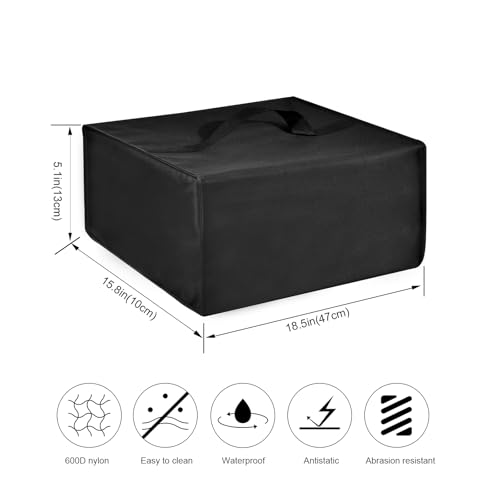 Printer Dust Cover Case for HP Envy 6155e/Smart Tank 5101 Printers