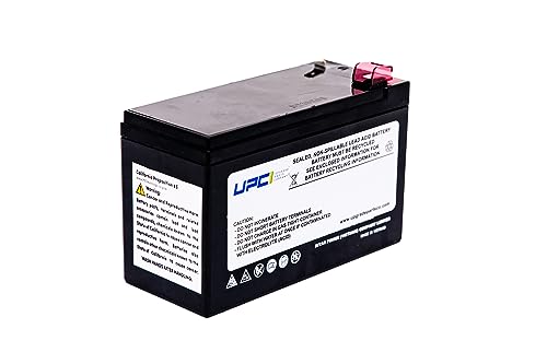 APCRBCV212-UPC Replacement Battery for APC Easy UPS Backup BVN900M1 by UPC | Compatible Replacement Battery for UPS System BVN900M1 - 12V Battery Pack made by Upgrade Parts Company