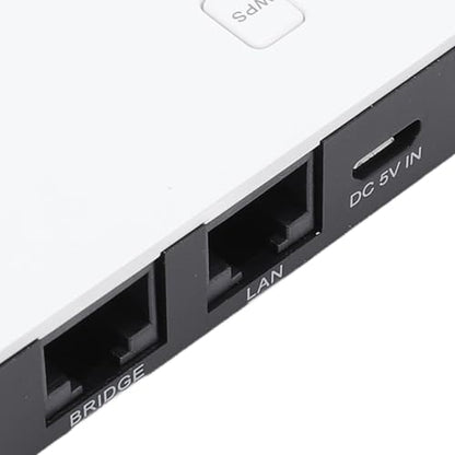 Wireless Print Server, Support up to 4 Printers with USB 2.0 Port and 100Mbps Network Bridge, for OS, Standalone Mode Available, Ideal for Homes, Warehouses, Stores (US Plug)