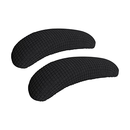 FORCHEER Office Chair Armrest Covers Water Resistant 2PCS Stretch Jacquard Desk Chair Arm Covers for Computer Gaming Chairs Fits 8-13inch Washable Removable-Black - color: Black, size: Chair Armrest Cover-Elastic