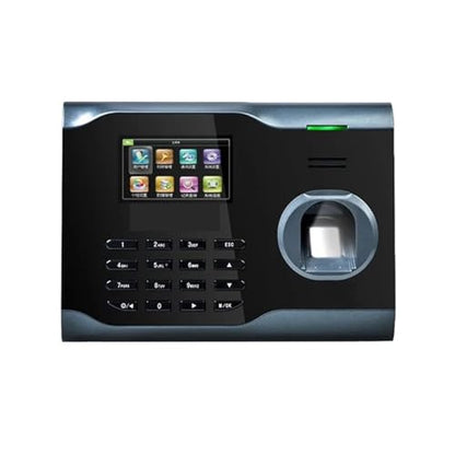 Time Clocks for Employees Small Business Attendance Machine WiFi Fingerprint and Card Employee Fingerprint Recognition Access Control System for Small Businesses,Black-