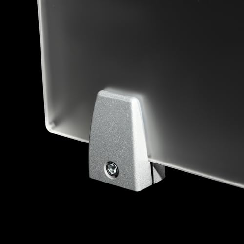 Desk Divider for Students,Modern Frosted Acrylic Clamp-on Desk Partition Desk Privacy Panels,Acrylic Cubicle Desk Dividers,Office Partitions (17x18x2inch) - size: 17x18x2inch