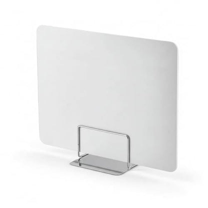 Portable Desk Divide, Freestanding PVC Partition Panels for Office & Student Workspaces, Cubicle Privacy Screen (Grey 50 x 40 cm) - size: 50 x 40 cm