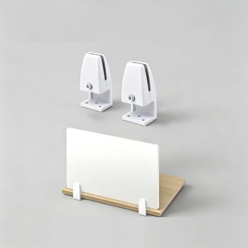 Solid White PVC Desk Divider Freestanding Office Workstation Privacy Partition Screen (L) - color: L