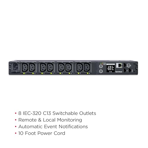 CyberPower PDU41004 Switched PDU - size: 240V/15A