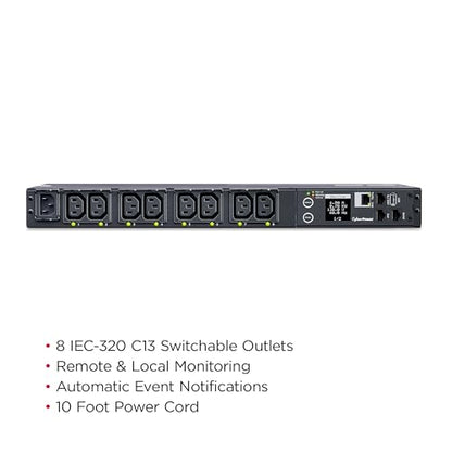 CyberPower PDU41004 Switched PDU - size: 240V/15A