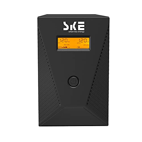 1500VA/900W Ups Battery Backup and Surge Protector,Computer Uninterruptible Power Supply Units,SKE Ups Power Supply,SK1500 - size: 1500VA/900W