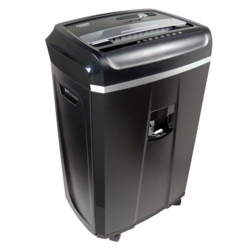 Aurora Anti-Jam 20-Sheet Crosscut CD/Paper and Credit Card Shredder, 7-Gallon pullout Basket, 60 Minutes Continuous Run Time - style: 20-sheet CrossCut/CD/60-min