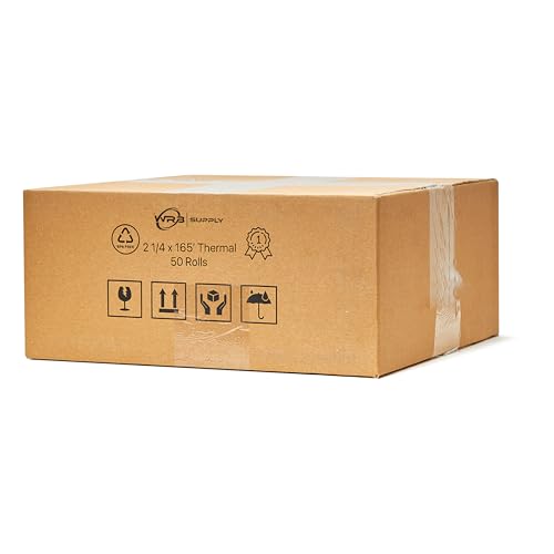 Thermal and Carbonless Paper Rolls (2-1/4" x 165' Thermal) - size: 2-1/4" x 165' Thermal