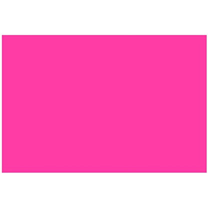 Colonial Cards: 100 Color Cardstock 5" x 8" Index Cards, Bright Pink, Unruled - color: bright pink
