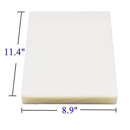 Immuson Thermal Laminating Pouches 8.9 x 11.4, 5 Mil Thickness, Crystal Clear Finish, 300 Pack - size: 5 mil 300 packs