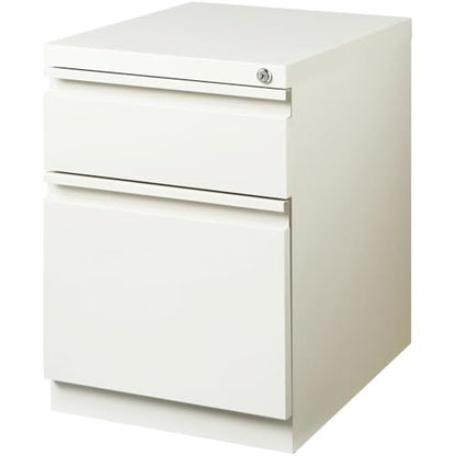 Hirsh Industries 2 Drawer Mobile Pedestal File Finish: Pearl White
