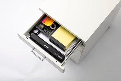 Epson ES-60W Wireless Compact Lightweight Sheetfed Mobile Color Document Scanner in Retail Packaging