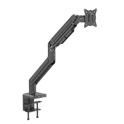 Redragon GMK916 Ultrawide Monitor Mount with USB - Gas Spring Adjustable Arms with VESA 75/100mm, 15-49 Inch Screen Compatibility, C Clamp & Grommet Base, Cable Management, 44lbs Load Capacity - size: Up to 49" Sceens