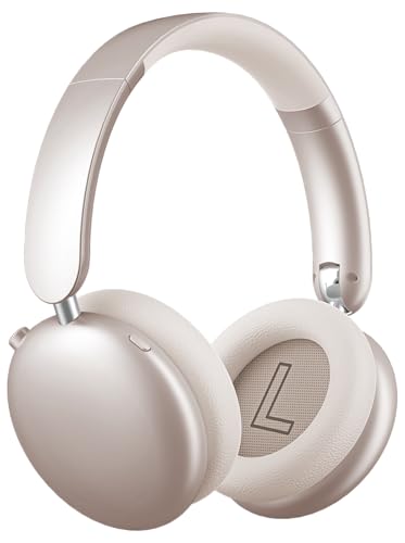 Wentronic Y06 Noise Cancelling Headphones,58H Playtime and 5 EQ Music Modes Wireless Over Ear Bluetooth Headphones with Microphone,Lossless Audio,Multipoint Connection,Foldable,Lightweight,Starlight - color: Starlight