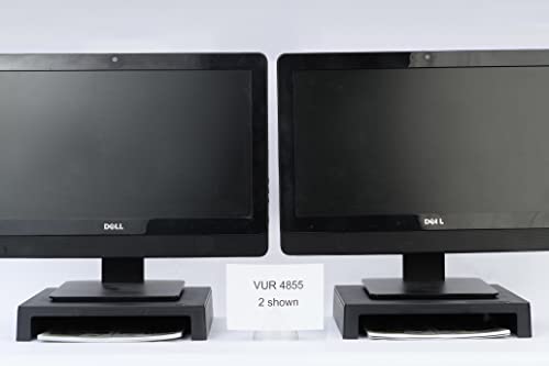 Vu Ryte Stackable 2 Inch Computer Monitor Riser Stand, VuRyser 2, Black, VUR 4855 (Single)