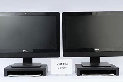 Vu Ryte Stackable 2 Inch Computer Monitor Riser Stand, VuRyser 2, Black, VUR 4855 (Single)