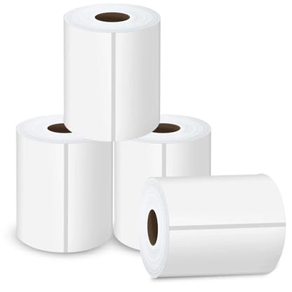 4" x 6" Direct Thermal Shipping Labels, 4 Rolls, 880 Labels - size: Roll- 880 Labels