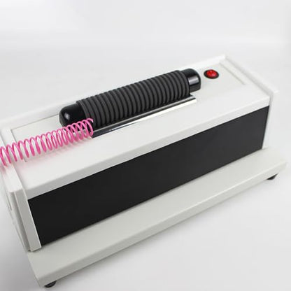 Automatic Spiral Coil Inserting Machine, Plastic Single Coil Binding Machine, Electric Coil Binder for Notebook, Document, Diary and Book Binding AC 110-220V