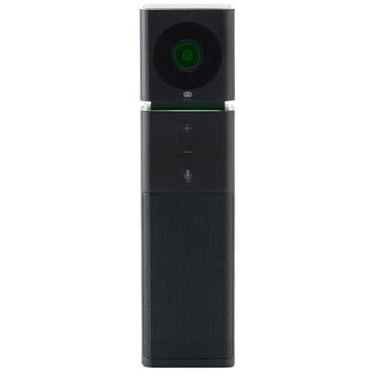 Boom UNO Full HD 1080p Conference Camera & Video Bar, 120° Wide Angle Lens, Full Duplex Speaker & Noise Reducing Mic, USB Plug & Play for Zoom, Teams & Google Meet (Black) - color: Black