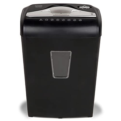 Aurora AU870MA High-Security 8-Sheet Micro-Cut Paper Credit Card Shredder Black - size: 8-Sheet MicroCut