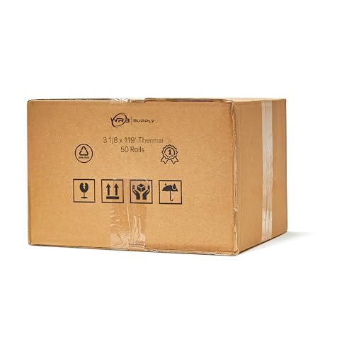 Thermal Paper Rolls 3-1/8 X 119 50 Rolls For Star Micronics SM-T300 SM T300i - size: 3-1/8" x 119' Thermal