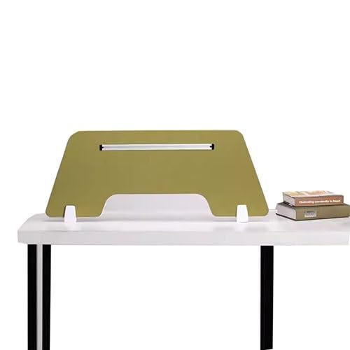 Freestanding Desk Privacy Divider, Sound Proof Dividers, Shields Panels Cubicle Wall for Students and Office Divider (Color : Green, Size 30 - color: Green, size: 30X60X0.5CM