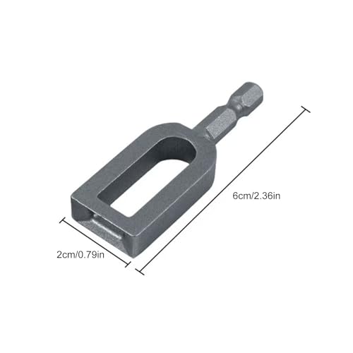 Electric Drill Wire Twister Tool Heavy Duty Metal Binding Machine 1/4 Hex Shank Compatible with Most Power Drills for Fencing Rebar Tying Construction DIY Projects Professional Grade C - size: C
