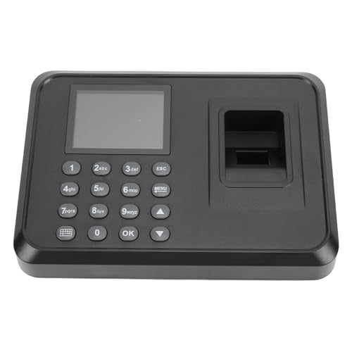 Small Business Employee Time Clock, Reliable 2-in-1 Fingerprint Password , Reliable Fingerprint Storage Capacity