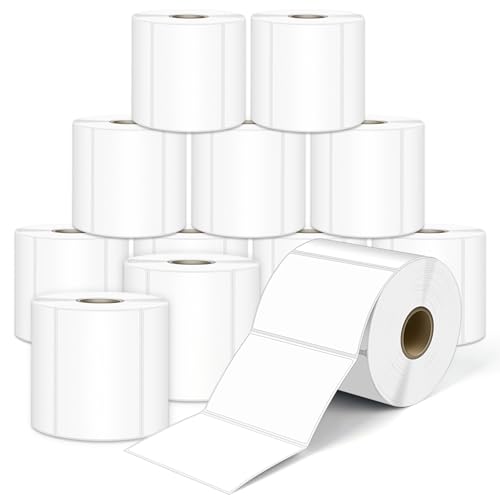 LLIKED 8400 Thermal Shipping Labels 3"x2", Strong Adhesive Labels - size: 3"x2"-12 Rolls