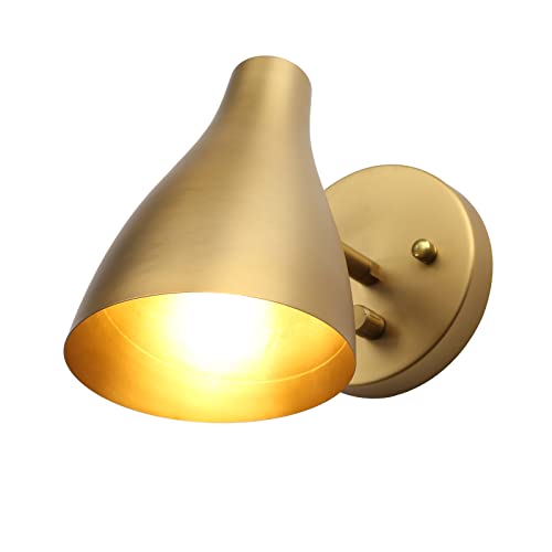 Pathson Adjustable Wall Sconce Lighting with Dimmer Switch - color: Brass Type-1