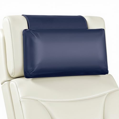 Recliner Pillow, Adjustable Neck & Head Support Pillow - color: Navy