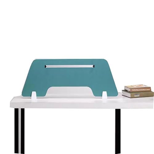 Freestanding Desk Privacy Divider, Sound Proof Dividers, Shields Panels Cubicle Wall for Students and Office Divider (Color : Blue-B, Size 3 - color: Blue-b, size: 30X60X0.5CM