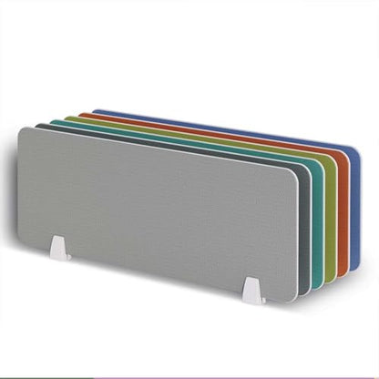 Desk Privacy Partitions with 2 Clips 50x30cm Perfect for Office and Classroom Use Adjustable Dividers Enhanced Focus Productivity - color: Blau, size: 90x30cm