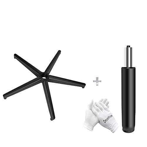 Heavy Duty Gas Lift Hydraulic/Pneumatic Piston for Office Chair,Desk Chair Base Replacement Reinforced Metal Leg
