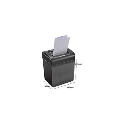 Shredder-Compact Desktop-High-Security 4-Sheet Micro-Cut Paper Credit Card Shredder Black