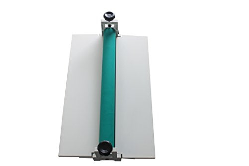 INTBUYING Laminating Machine with Crank Manual Cold Roll Laminator Machine Max 29.5 in Film 0.4In Thickness Foldable for Commercial Personal Office