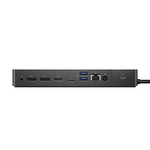Dell WD19TB Thunderbolt Docking Station with 180W AC Power Adapter (130W Power Delivery), Black