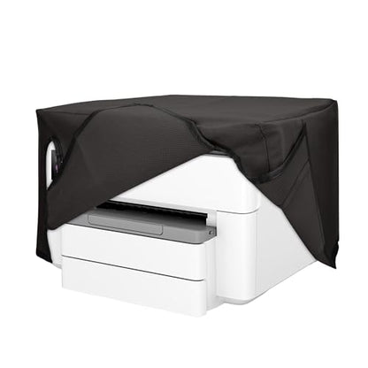 kwmobile Dust Cover Compatible with HP OfficeJet Pro 9730e - Printer Case - Fabric Protector Cover - Dark Grey - color: dark grey