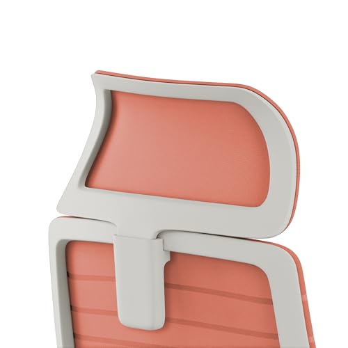 Branch Adjustable Ergonomic Headrest Attachment | Only Compatible with The Ergonomic Chair, Adjustable Height for Personalized Neck and Head Support, Poppy - color: Poppy